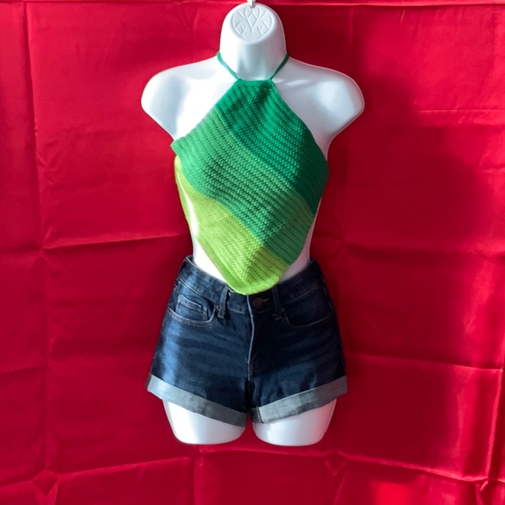 Two pieces:  short and blouse